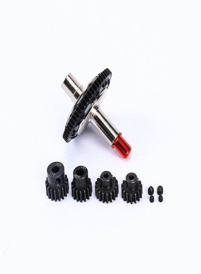 RCAWD Hd 57T Slipper Set (0.8Mod) for 1/10 Arrma Big Rock Granite Kraton Outcast Senton Vorteks 1/8 Typhon Parts ARA311034 (Black) - Image 1